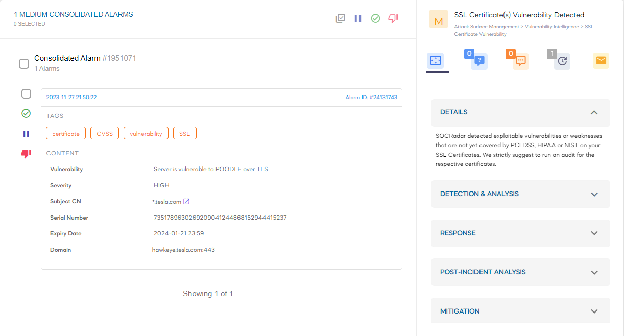 Examina el Recorrido de Descubrimiento de tus Certificados SSL