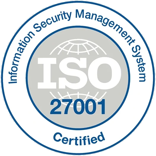 Distintivo de certificación ISO/IEC 27001