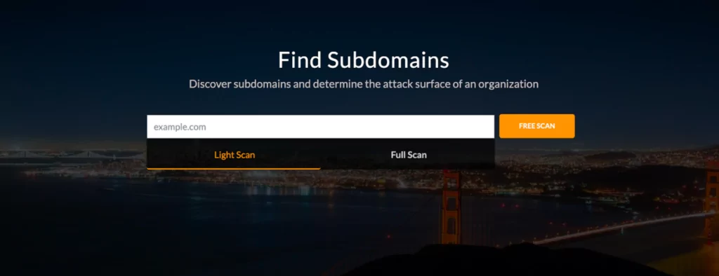 Free subdomain finder online 🛡️ find subdomains of domain