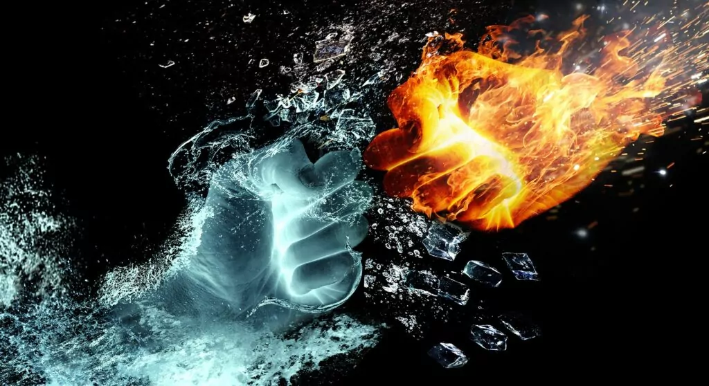fire and water fists