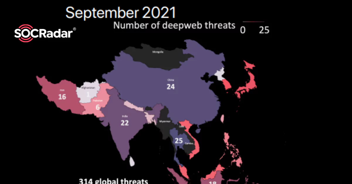 SOCRadar® Cyber Intelligence Inc. | Countries More Affected by Cyber Attacks in September: China and Thailand