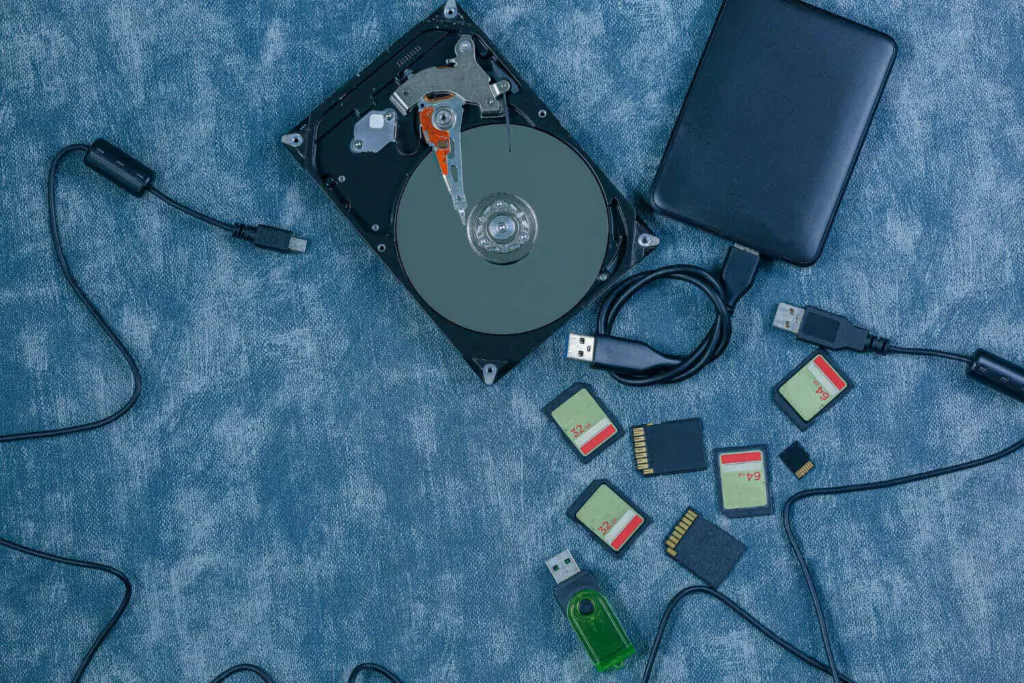 Portable disks and some hardware can cause security vulnerabilities.