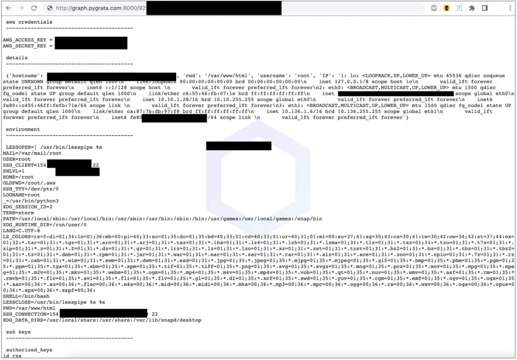 A sample TXT file containing the stolen sensitive information. (Source: Sonatype)