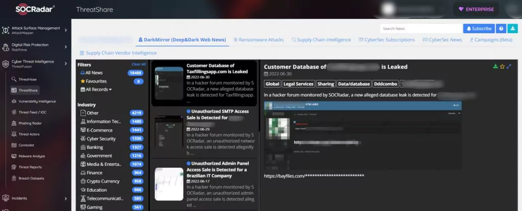 SOCRadar ThreatFusion can help you create a security posture that complies with SAMA principles.