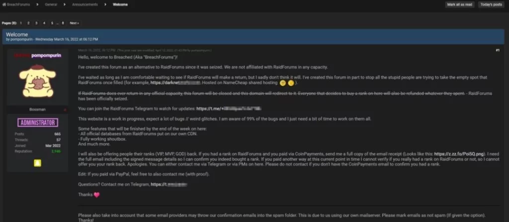 Top 5 Dark Web Forums SOCRadar Cyber Intelligence Inc Top 5 Dark Web Forums SOCRadar Cyber Intelligence Inc