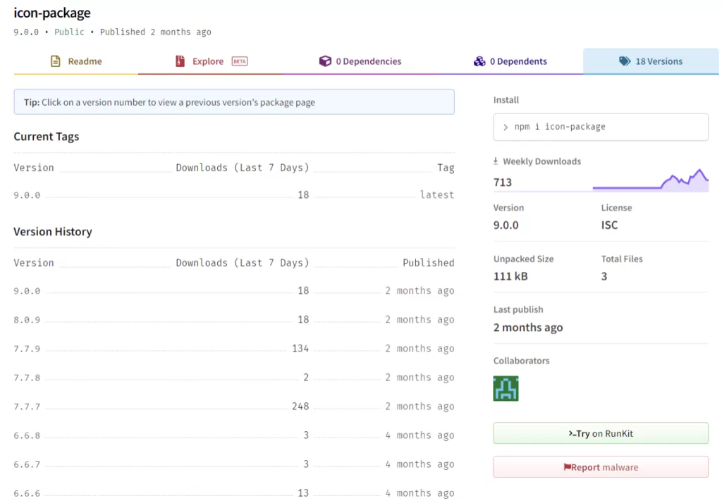 z-anime - npm Package Security Analysis - Socket