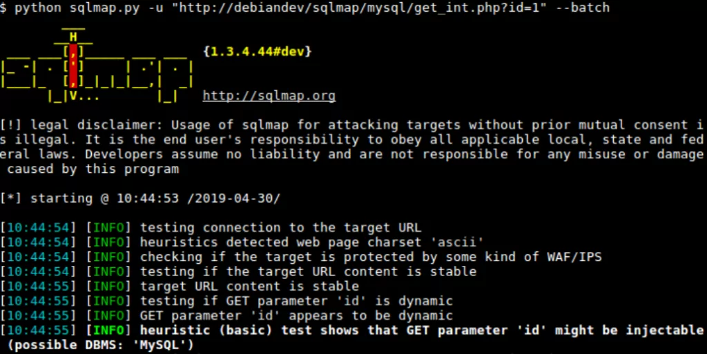 SQLMap is an open-source penetration testing tool that detects and exploits SQL injection flaws and takes over database servers.