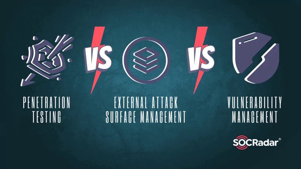 Penetration Testing vs. External Attack Surface Management vs. Vulnerability Management