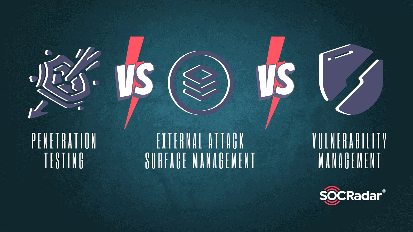 SOCRadar® Cyber Intelligence Inc. | Penetration Testing vs. External Attack Surface Management vs. Vulnerability Management