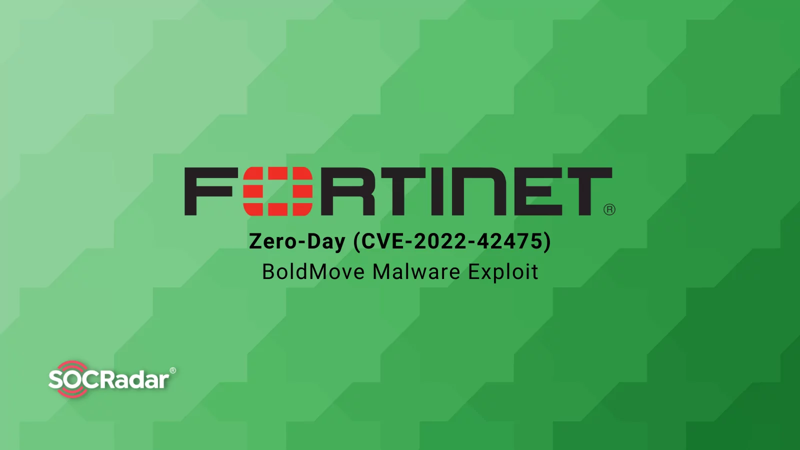 SOCRadar® Cyber Intelligence Inc. | Attackers Exploit Fortinet Zero-Day CVE-2022-42475 with BoldMove Malware