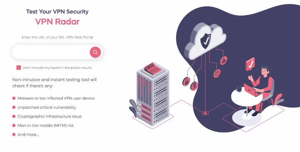 Check for VPN security issues on VPN Radar 