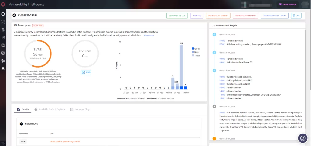 apache kafka CVE-2023-25194 vulnerability