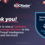 Gartner: SOCRadar is now a Customer First Technology Provider