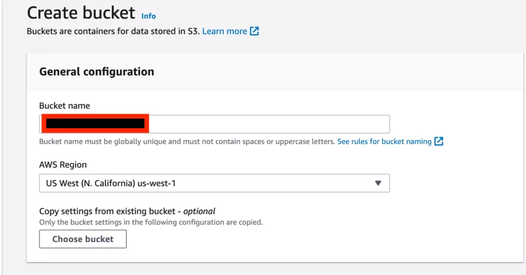 aws s3 bucket