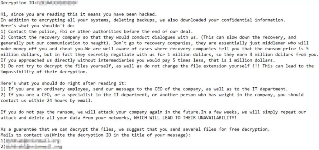 New Rorschach Ransomware: The Fastest Encryptor - SOCRadar