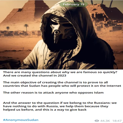 killnet anonymous sudan