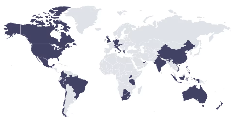 BlackByte Targets World Map
