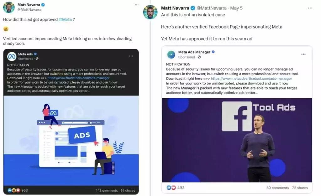 Threat actors impersonate Meta Ads and Meta Ads Manager