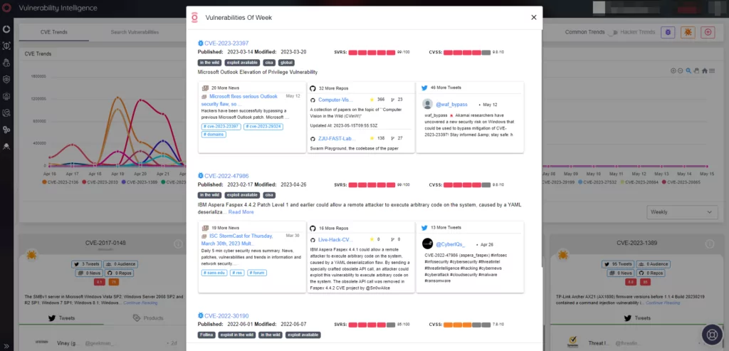 SOCRadar Vulnerability Intelligence