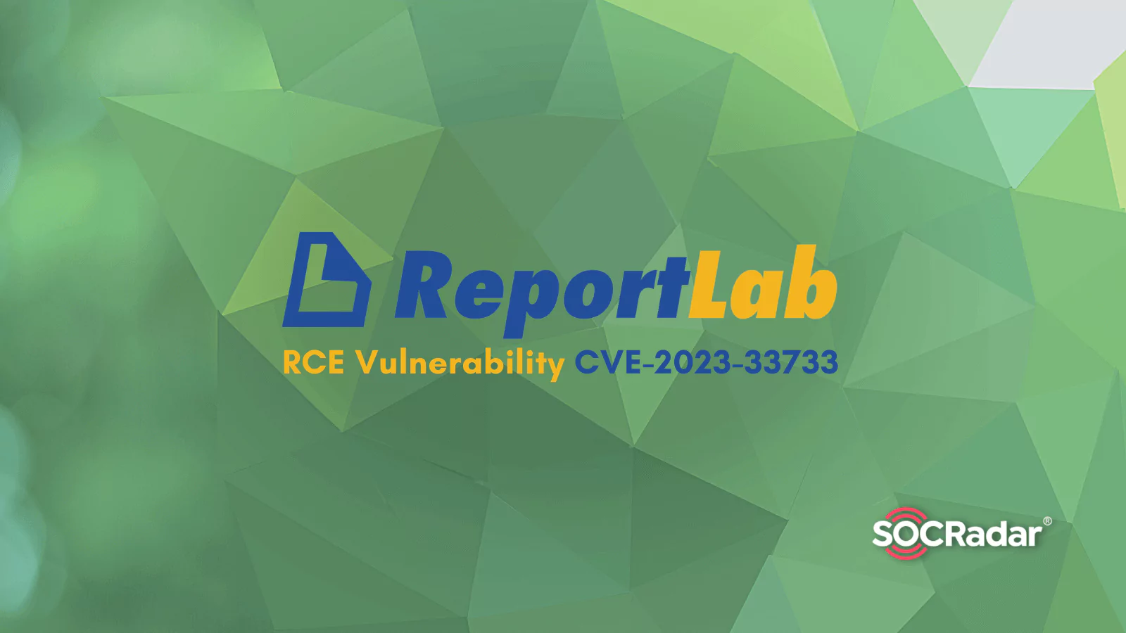 SOCRadar® Cyber Intelligence Inc. | CVE-2023-33733 Vulnerability in ReportLab Allows Bypassing Sandbox Restrictions