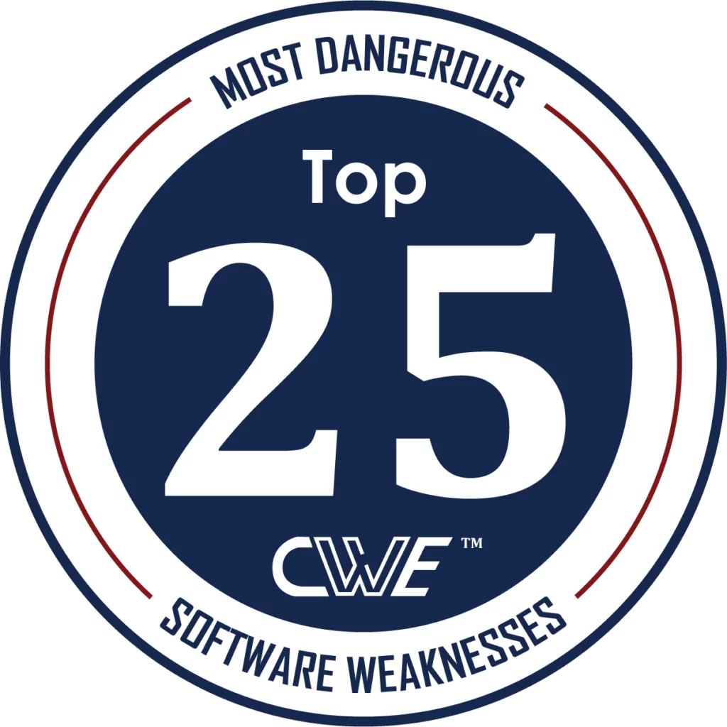 Figure 1: Top 25 CWE logo (MITRE)