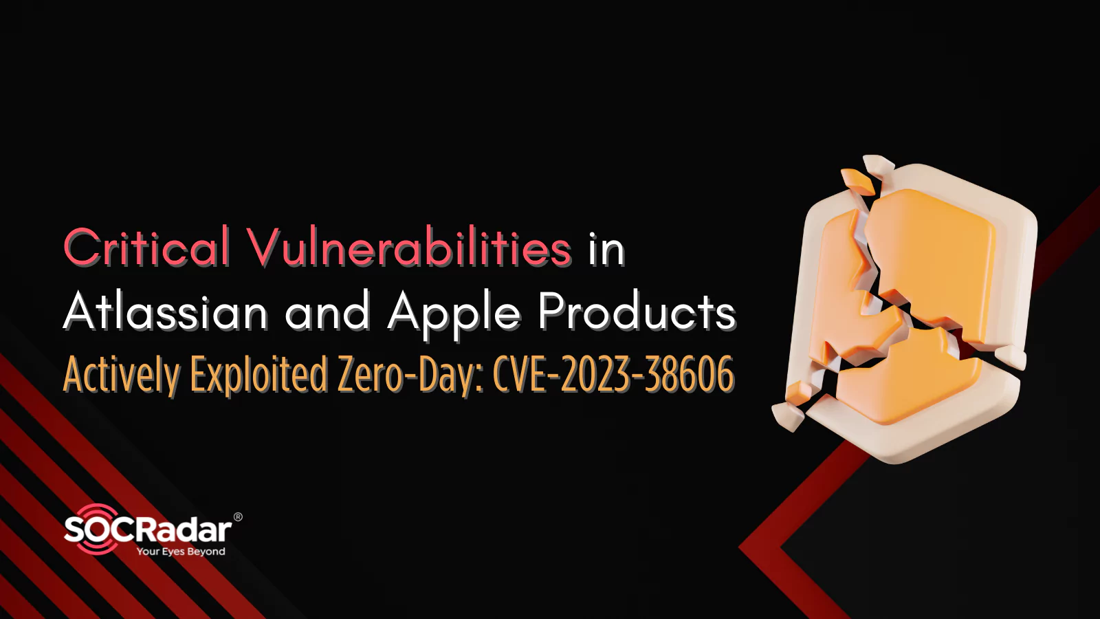 SOCRadar® Cyber Intelligence Inc. | Critical Vulnerabilities in Atlassian and Apple Products: Apple Zero-Day Actively Exploited (CVE-2023-38606)