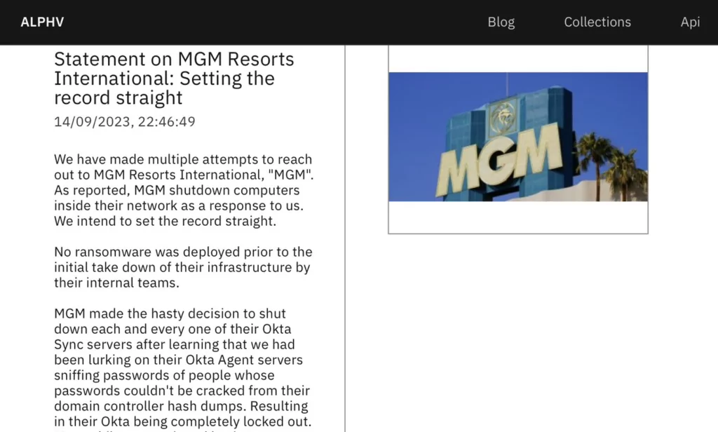 Caesars and MGM grapple with cybeattacks as their security in