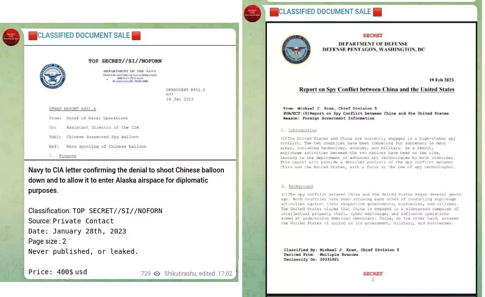 Major Classified Pentagon Documents Leak Tracked Through A Minecraft Discord Server