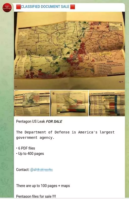 Sensitive US military documents on Ukraine war leaked via Minecraft Discord