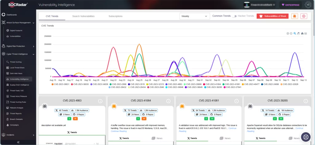 SOCRadar’s Vulnerability Intelligence