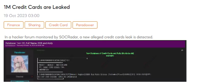 1M Credit Cards are Leaked, estée Lauder