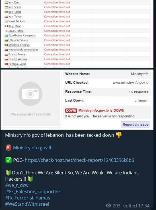 Indian hacktivist’s DDoS attack on Ministryinfo[.]gov