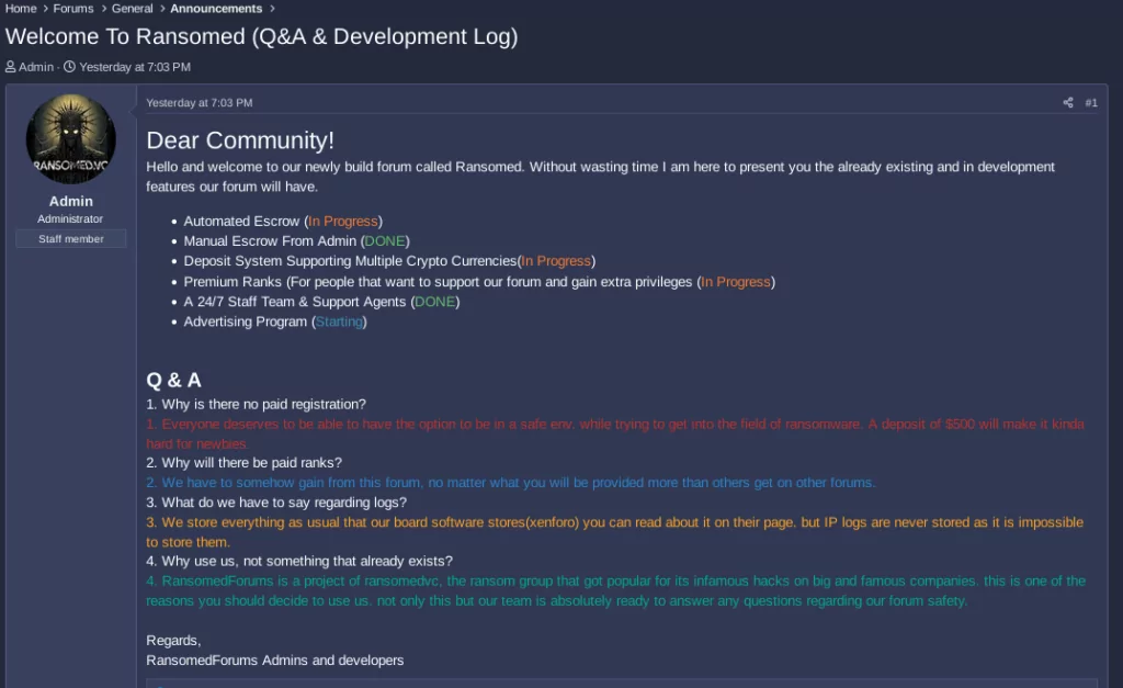 Come create a forum post for your project on the Discord server