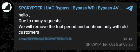 The trial period has been removed.