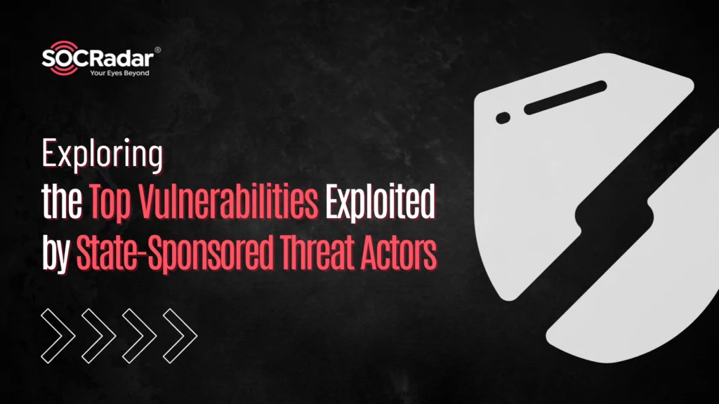 Exploring the Top Vulnerabilities Exploited by State-Sponsored Threat Actors