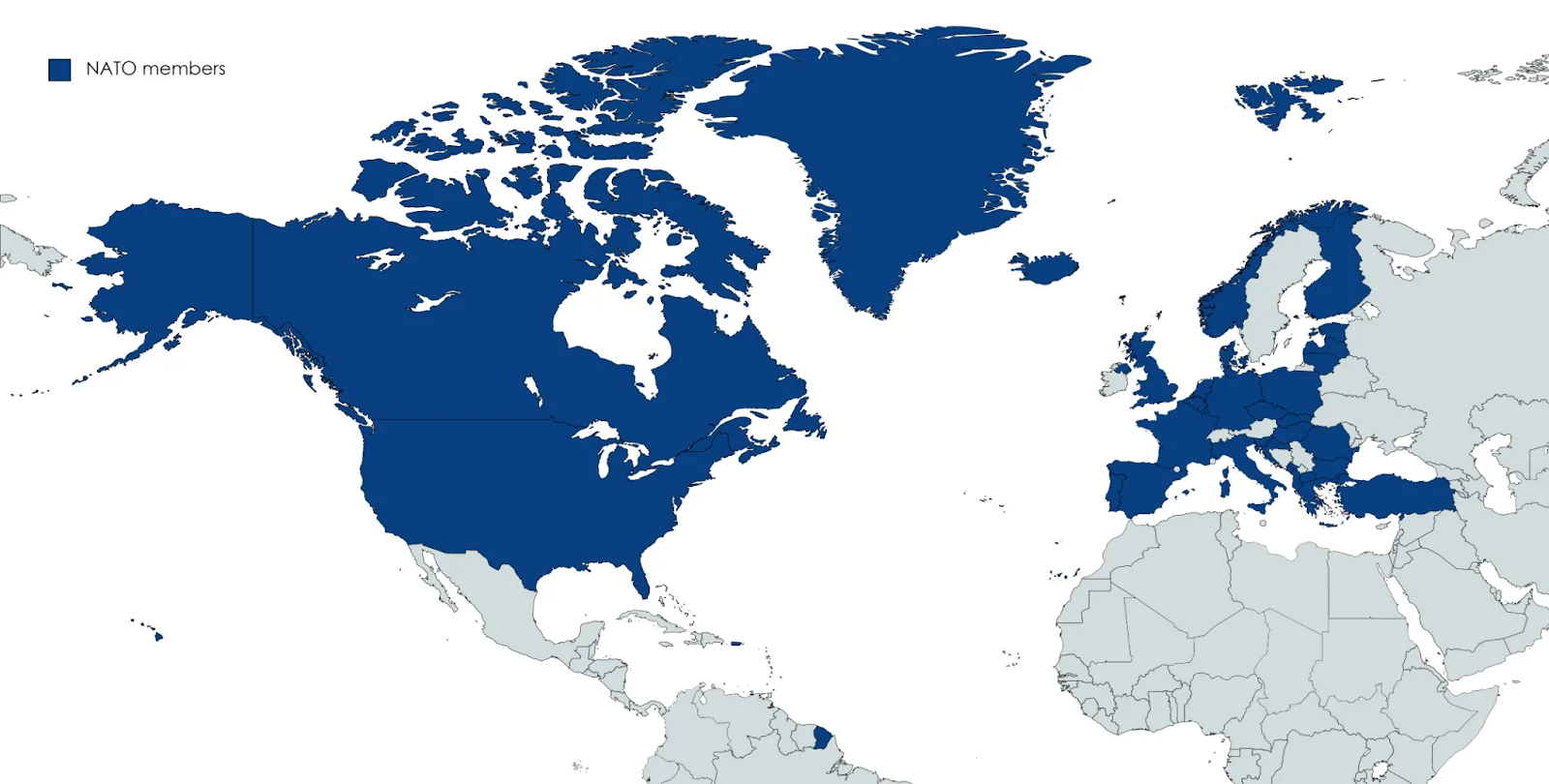 Fig. 7. NATO Member Countries, Targeted by Star Blizzard (Wikipedia)