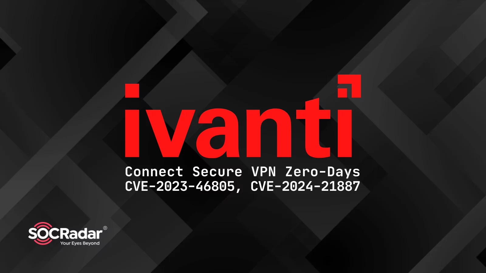 SOCRadar® Cyber Intelligence Inc. | Attackers Exploit Ivanti Connect Secure Zero-Day Vulnerabilities to Deploy Webshells (CVE-2023-46805, CVE-2024-21887)