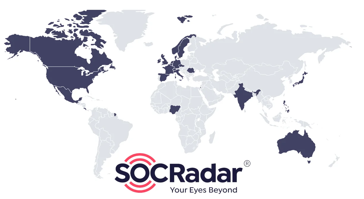Most targeted countries so far by Scattered Spider (Source: SOCRadar)