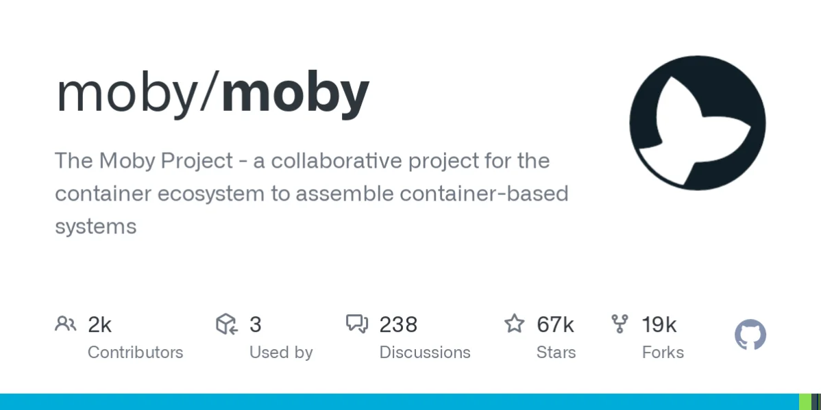 The Moby Project (GitHub)