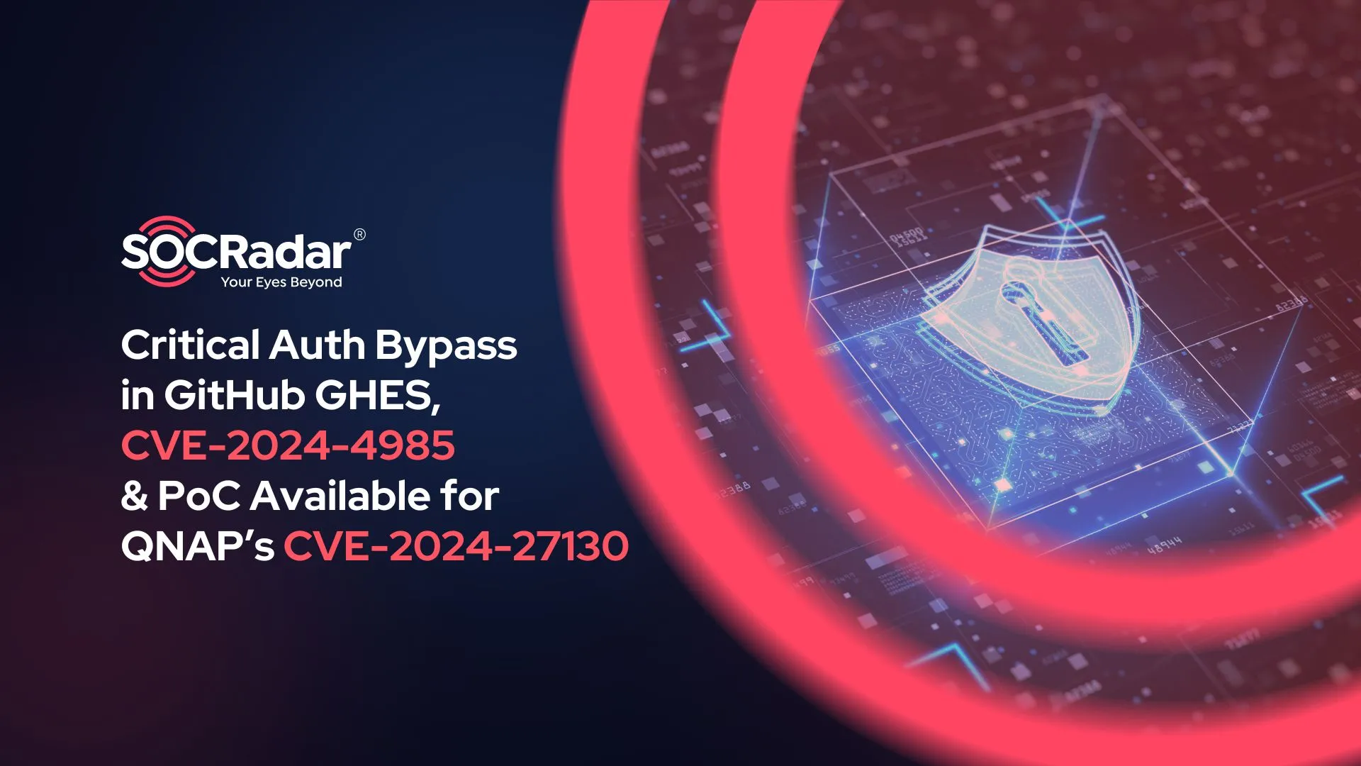 SOCRadar® Cyber Intelligence Inc. | Critical Auth Bypass in GitHub Enterprise Server, CVE-2024-4985; PoC Available for QNAP QTS’ CVE-2024-27130 