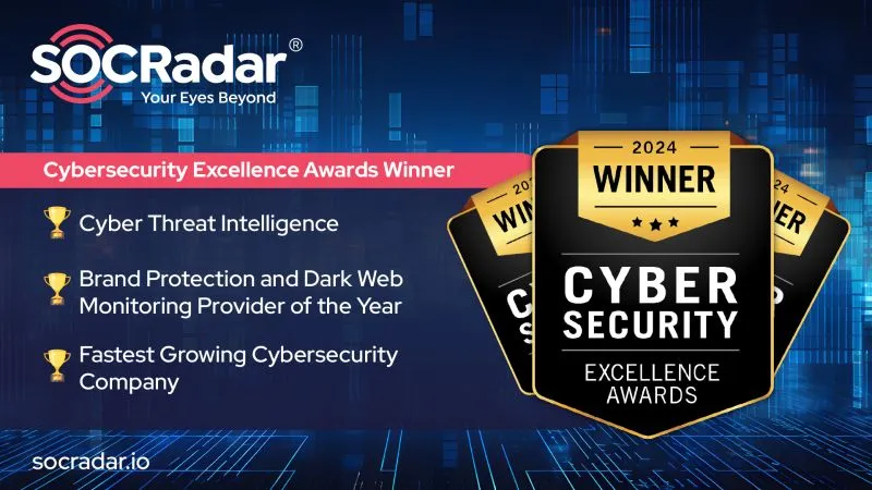 SOCRadar® Cyber Intelligence Inc. | SOCRadar Secures Multiple Wins at the 2024 Cybersecurity Excellence Awards