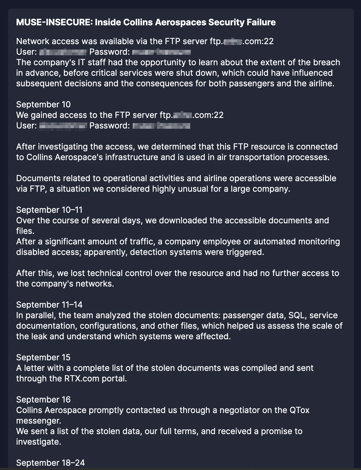 Initial access vector claimed by Everest Ransomware