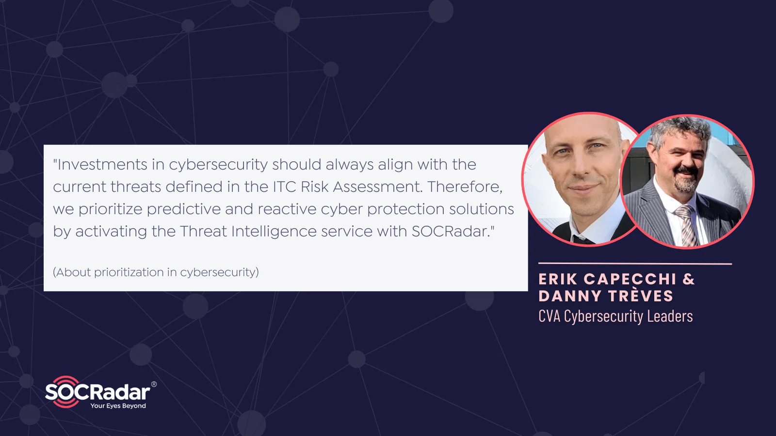 Danny Treves & Erik Capecchi on Prioritization in Cybersecurity