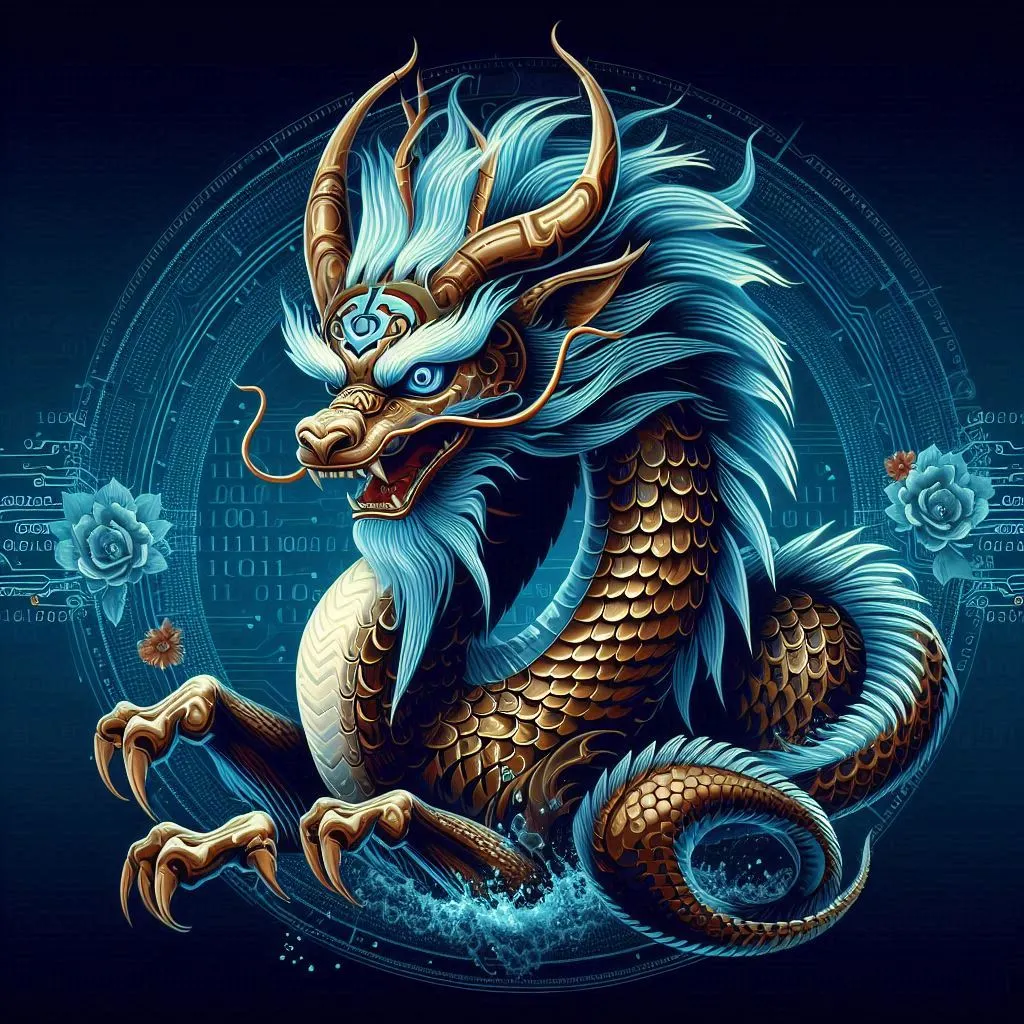 Depiction of Qilin, Image created by Bing AI