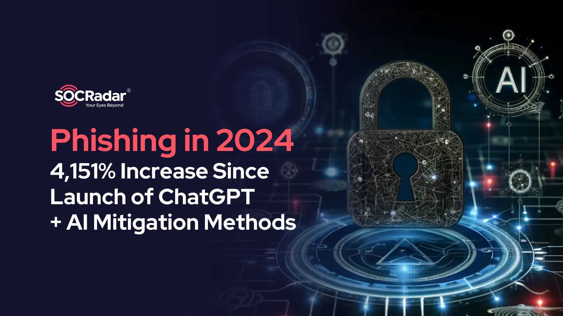 SOCRadar® Cyber Intelligence Inc. | Phishing in 2024: 4,151% Increase Since Launch of ChatGPT; AI Mitigation Methods