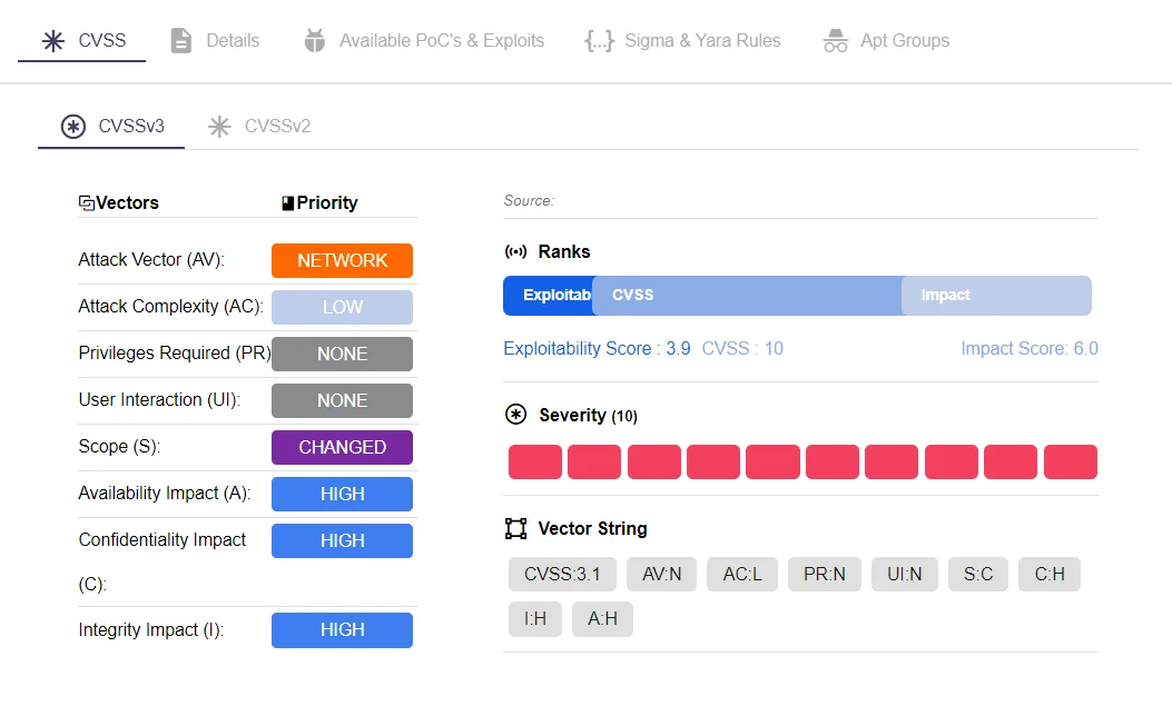 SOCRadar Vulnerability Intelligence Module