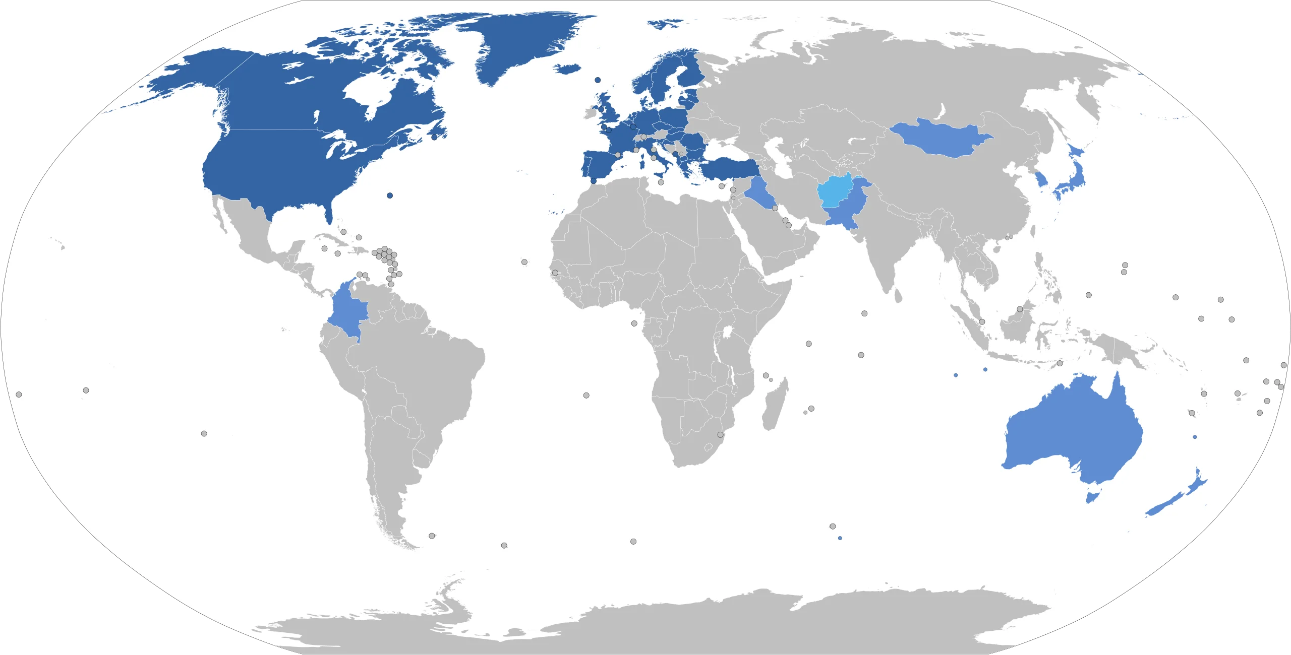 NATO Global Partners, Source: Wikipedia