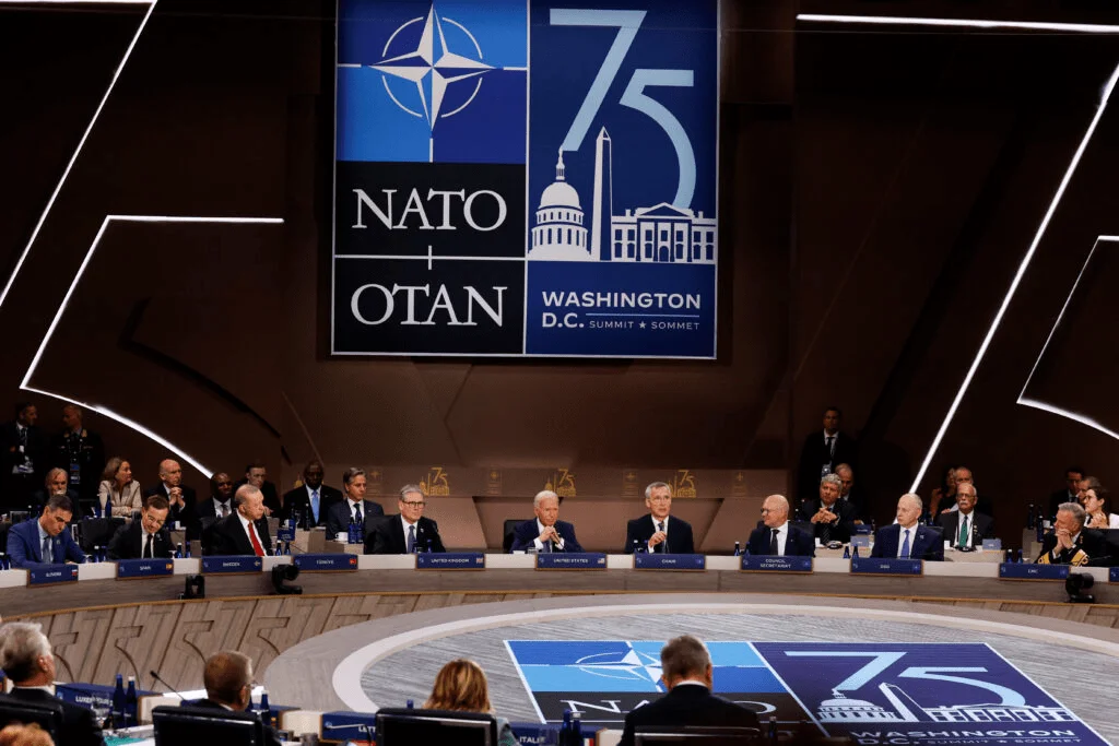 NATO Leaders at the Washington Summit, Source: Atlantic Council