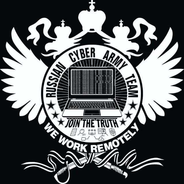 Cyber Army of Russia Reborn’s logo on Telegram